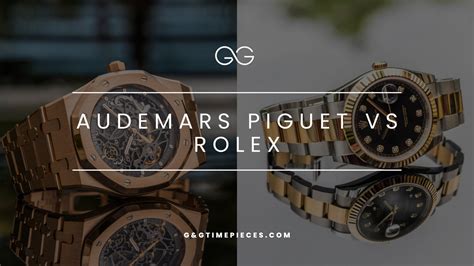 rolex ap wth diamonds|rolex vs audemars piguet.